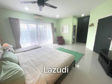 บ่อฝ้าย : วิลล่า 4 ห้องนอนที่ได้รับการปรับปรุงใหม่พร้อมสระว่ายน้ำขนาด 17x7 เมตร