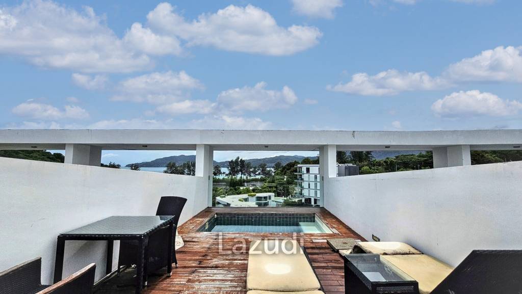 Studio Condo with private Rooftop Terrace and Jacuzzi Near Patong Beach