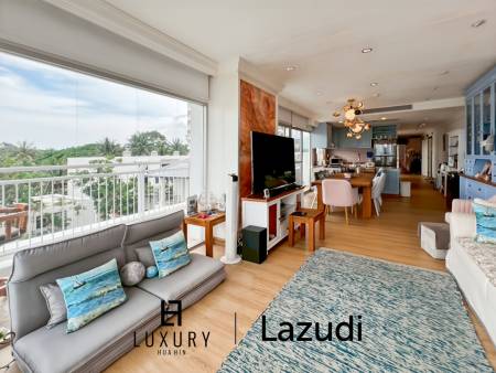 คอนโดบ้านทิวคลื่นริมหาดเขาตะเกียบ หัวหิน 2 ห้องนอน 159 ตร.ม.