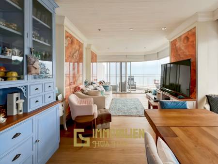 คอนโดบ้านทิวคลื่นริมหาดเขาตะเกียบ หัวหิน 2 ห้องนอน 159 ตร.ม.
