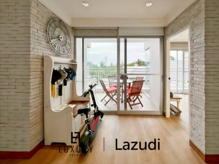 คอนโดบ้านทิวคลื่นริมหาดเขาตะเกียบ หัวหิน 2 ห้องนอน 159 ตร.ม.