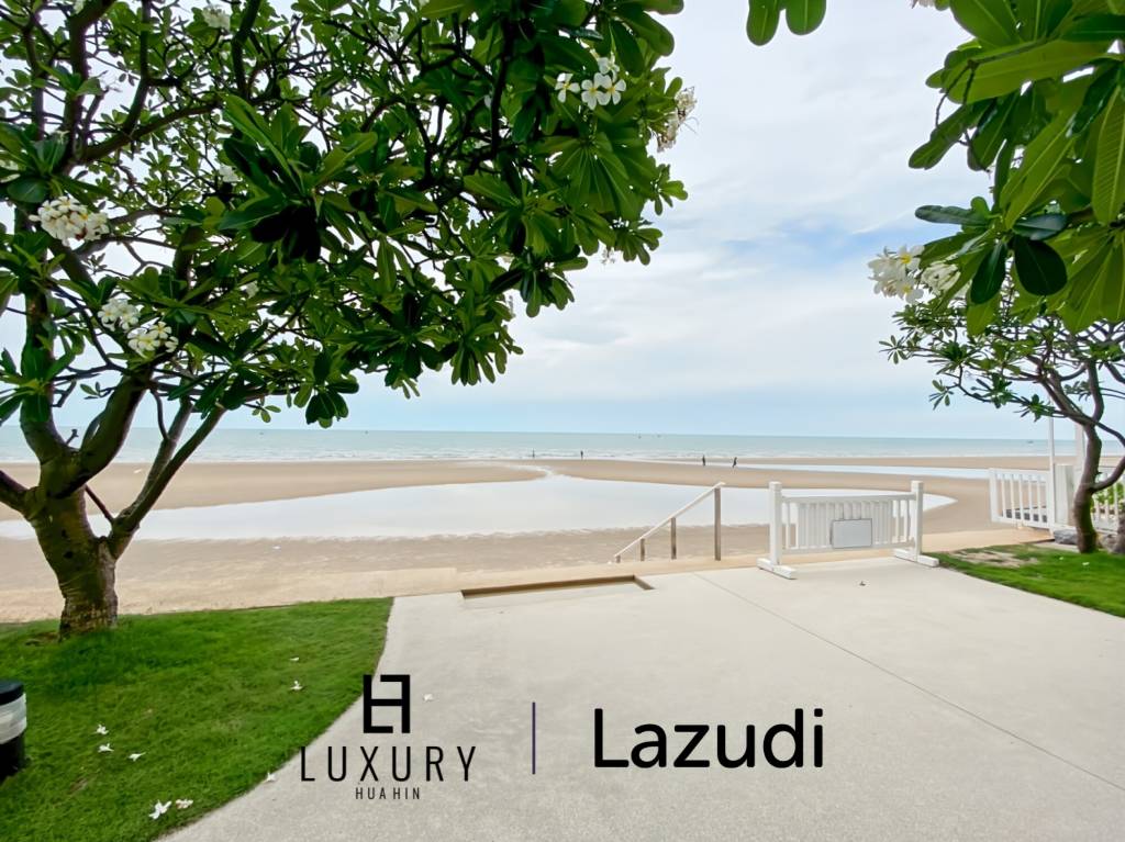 คอนโดบ้านทิวคลื่นริมหาดเขาตะเกียบ หัวหิน 2 ห้องนอน 159 ตร.ม.