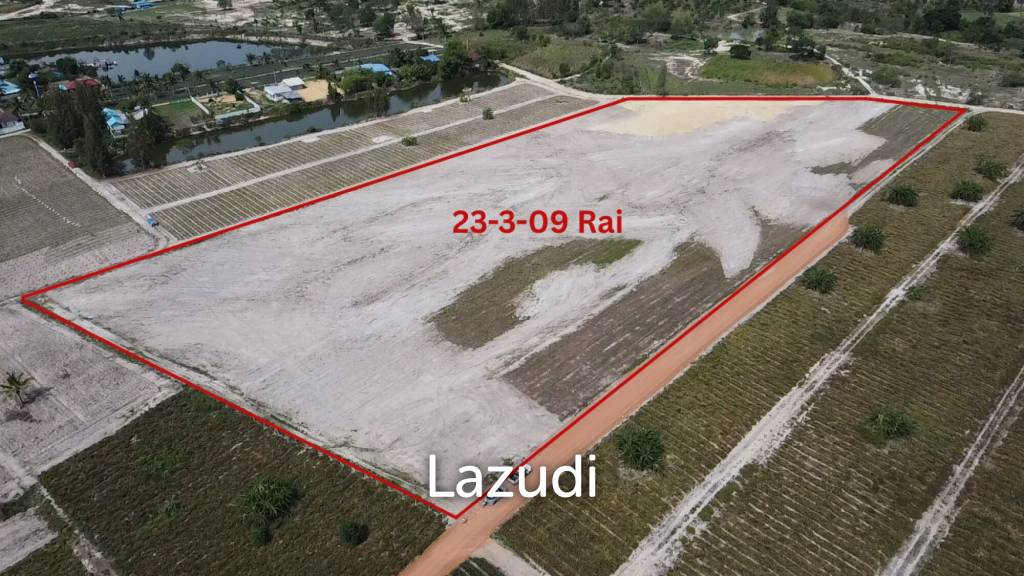 Prime Investment Land 23-3-09 Rai Land in Thap Tai Hua Hin