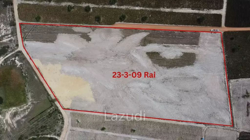 Prime Investment Land 23-3-09 Rai Land in Thap Tai Hua Hin