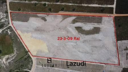 ที่ดินขนาดใหญ่เหมาะลงทุนและพัฒนา 23-3-09 ไร่ วิวภูเขาในตำบลทับใต้ หัวหิน
