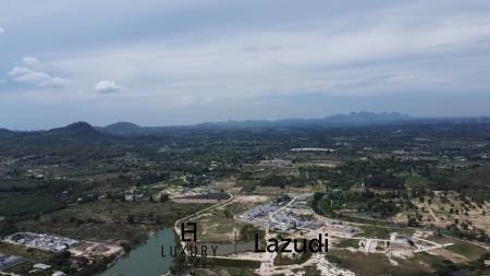 ที่ดินขนาดใหญ่เหมาะลงทุนและพัฒนา 23-3-09 ไร่ วิวภูเขาในตำบลทับใต้ หัวหิน