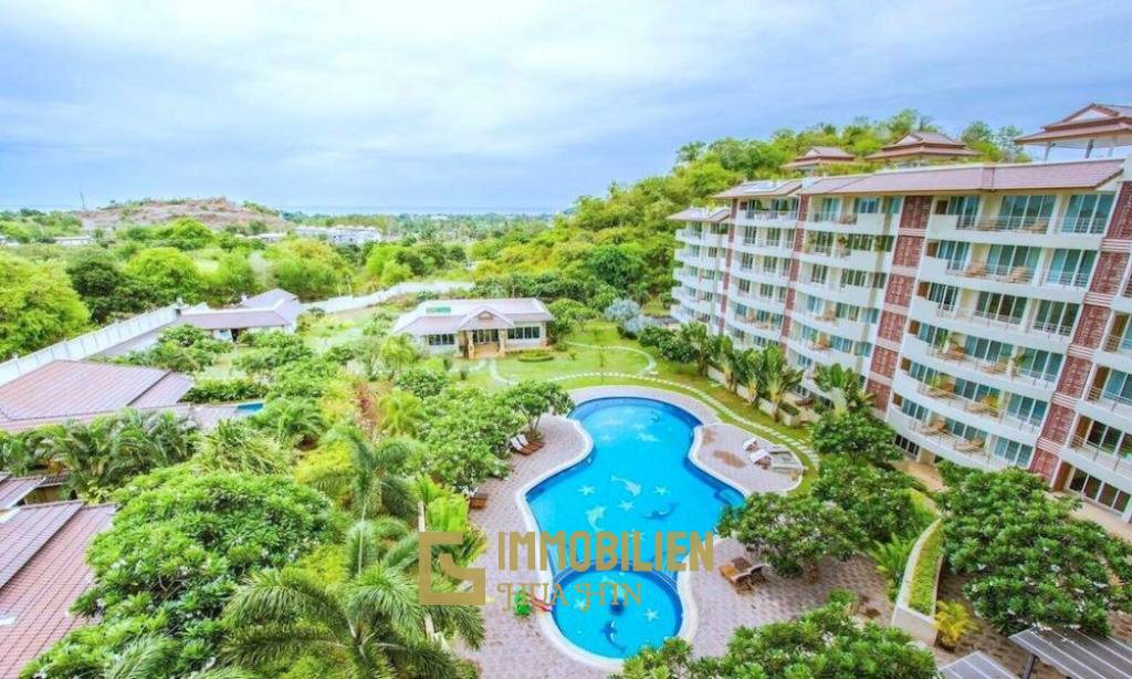 คอนโด 3 ห้องนอนสไตล์รีสอร์ทใน SeaRidge หัวหิน วิวภูเขาและทะเล