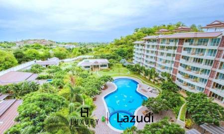 คอนโด 3 ห้องนอนสไตล์รีสอร์ทใน SeaRidge หัวหิน วิวภูเขาและทะเล