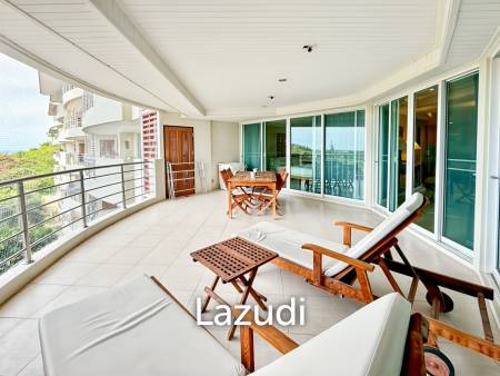 คอนโด 3 ห้องนอนสไตล์รีสอร์ทใน SeaRidge หัวหิน วิวภูเขาและทะเล