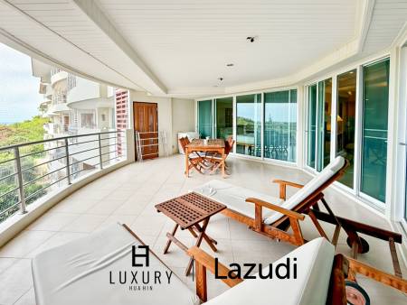 คอนโด 3 ห้องนอนสไตล์รีสอร์ทใน SeaRidge หัวหิน วิวภูเขาและทะเล