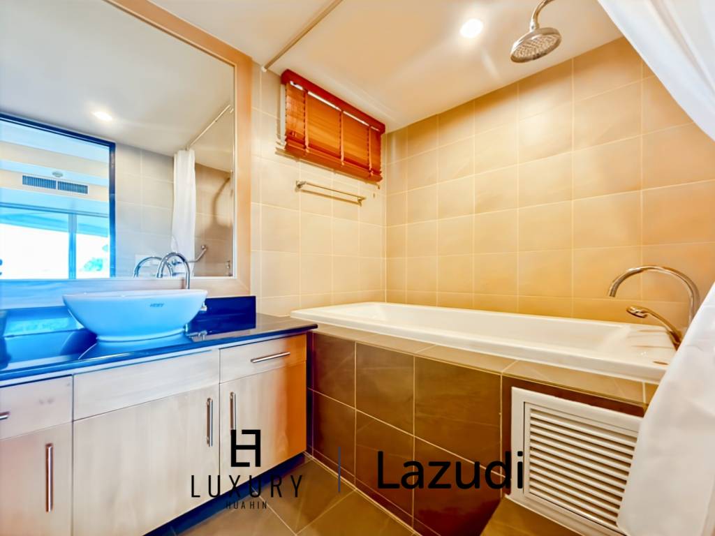 คอนโด 3 ห้องนอนสไตล์รีสอร์ทใน SeaRidge หัวหิน วิวภูเขาและทะเล