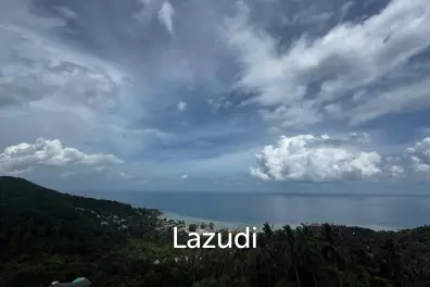 1,600 sqm Land with Panoramic Sea View – Haad Yao, West Coast, Koh Phangan