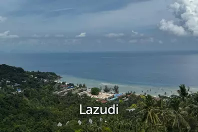 1,600 sqm Land with Panoramic Sea View – Haad Yao, West Coast, Koh Phangan