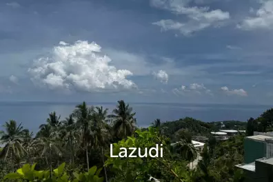 1,600 sqm Land with Panoramic Sea View – Haad Yao, West Coast, Koh Phangan