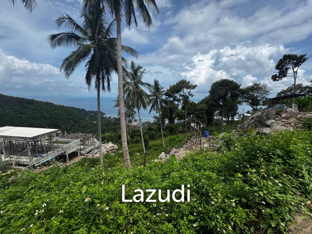 1,600 sqm Land with Panoramic Sea View – Haad Yao, West Coast, Koh Phangan