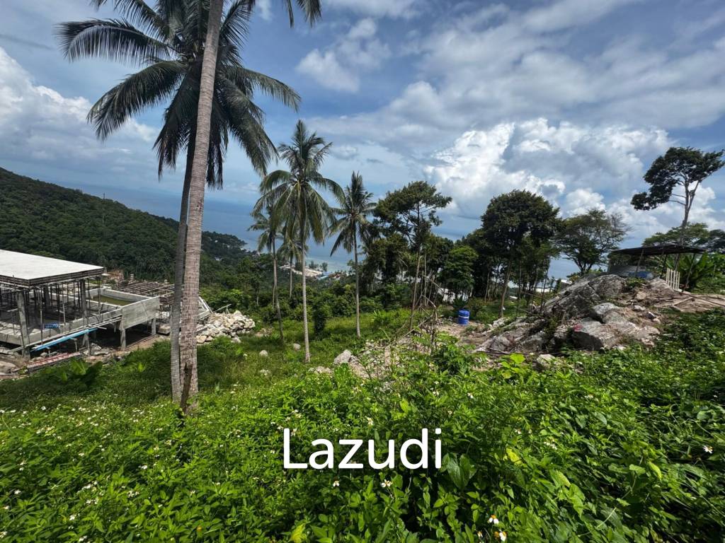 1,600 sqm Land with Panoramic Sea View – Haad Yao, West Coast, Koh Phangan