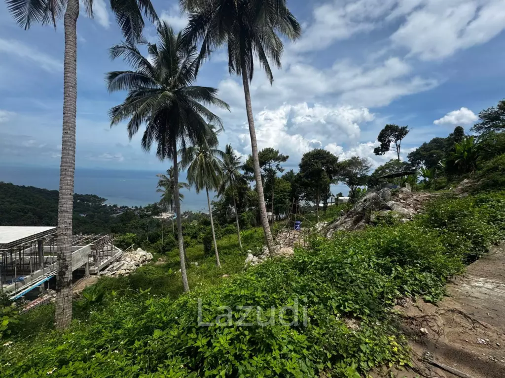 1,600 sqm Land with Panoramic Sea View – Haad Yao, West Coast, Koh Phangan