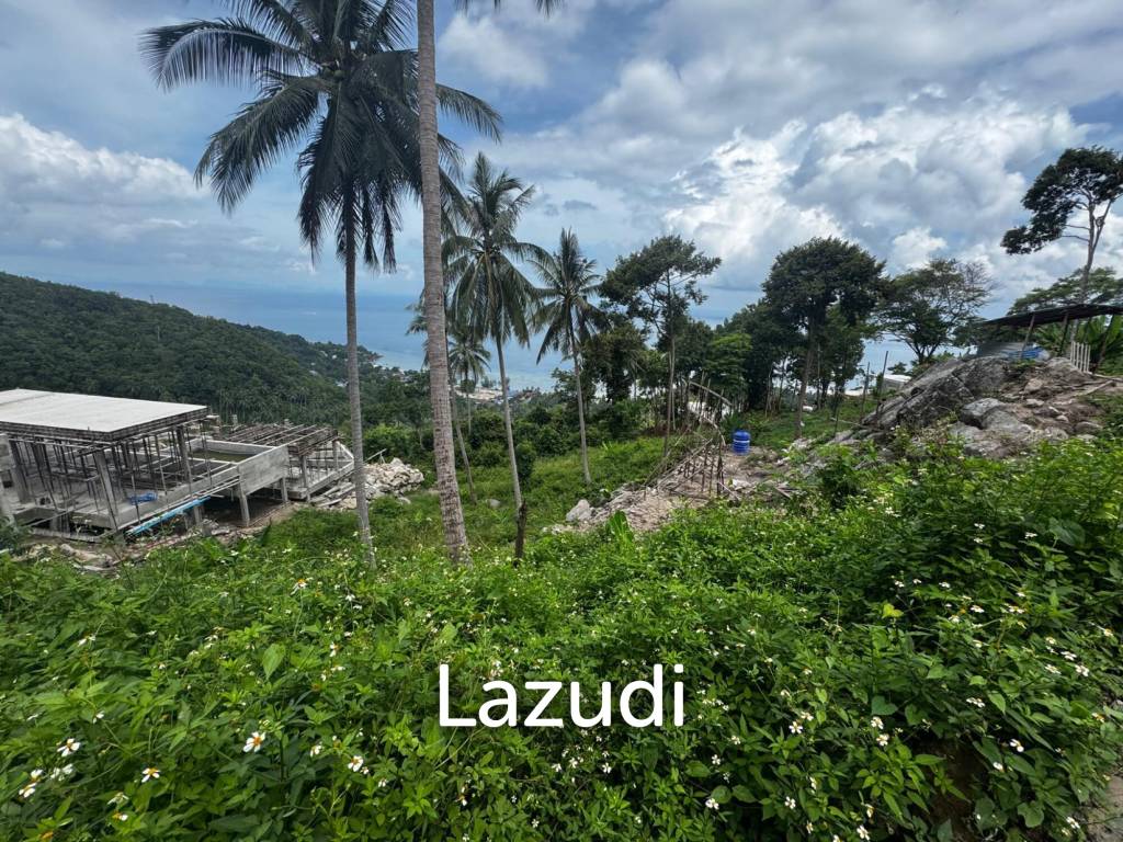 1,600 sqm Land with Panoramic Sea View – Haad Yao, West Coast, Koh Phangan