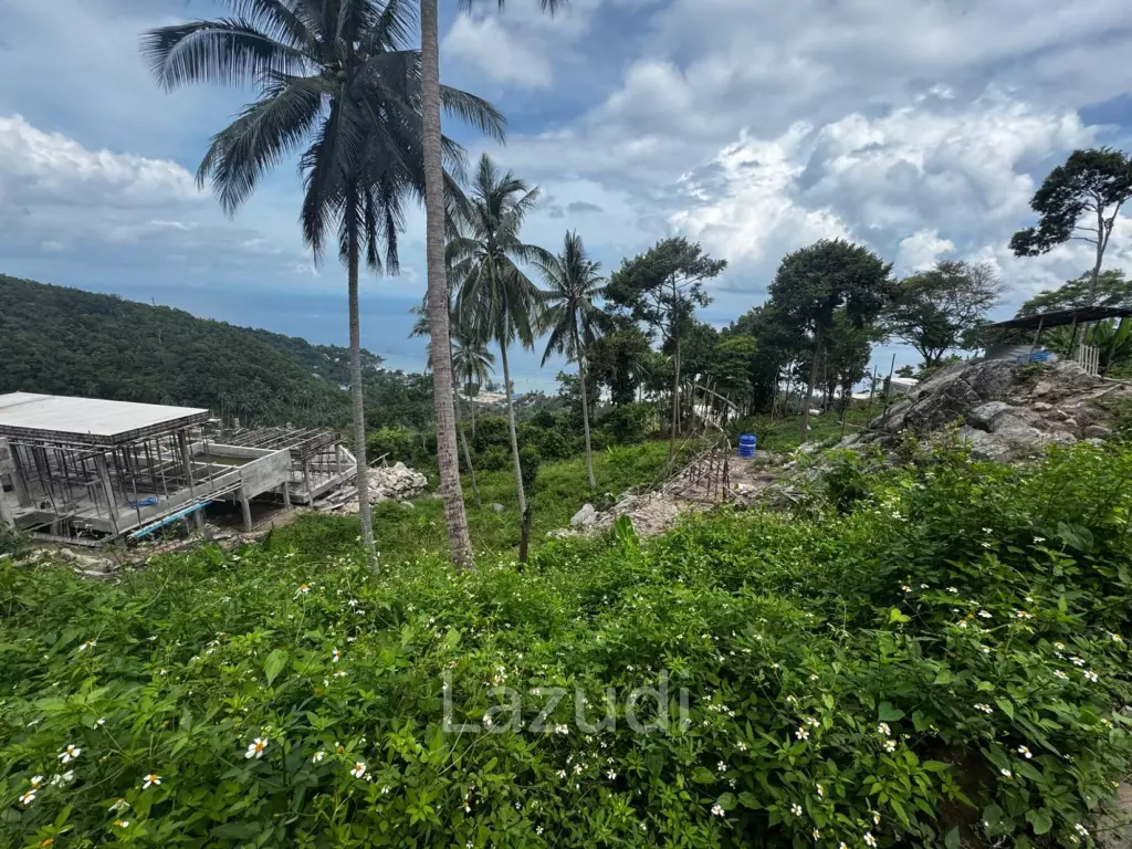1,600 sqm Land with Panoramic Sea View – Haad Yao, West Coast, Koh Phangan