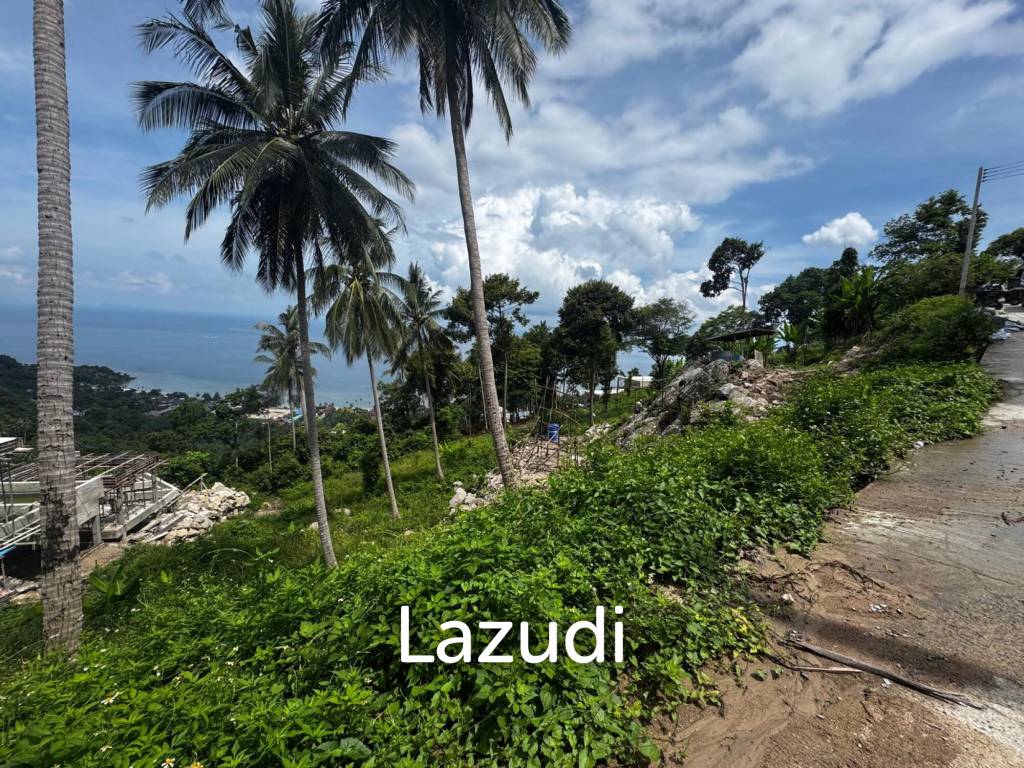 1,600 sqm Land with Panoramic Sea View – Haad Yao, West Coast, Koh Phangan