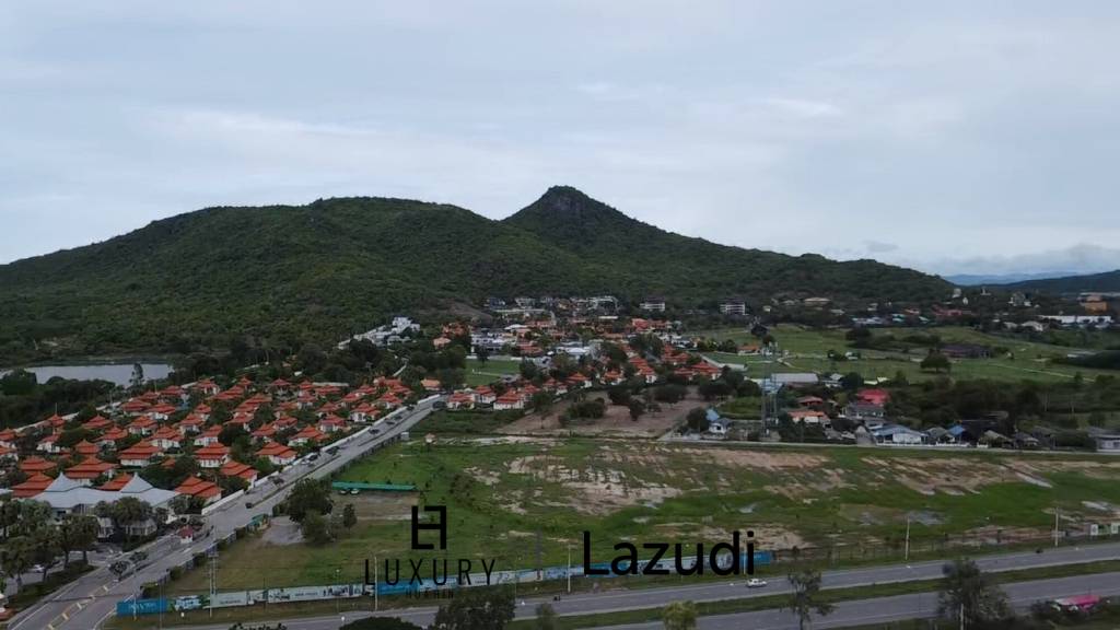 ที่ดินแปลงสวย 7-0-87 ไร่ติดเขา ใกล้หาดเขาตะเกียบ หัวหิน