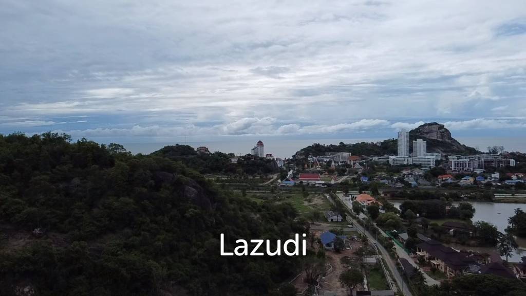 ที่ดินแปลงสวย 7-0-87 ไร่ติดเขา ใกล้หาดเขาตะเกียบ หัวหิน