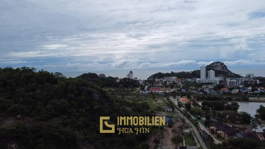 ที่ดินแปลงสวย 7-0-87 ไร่ติดเขา ใกล้หาดเขาตะเกียบ หัวหิน