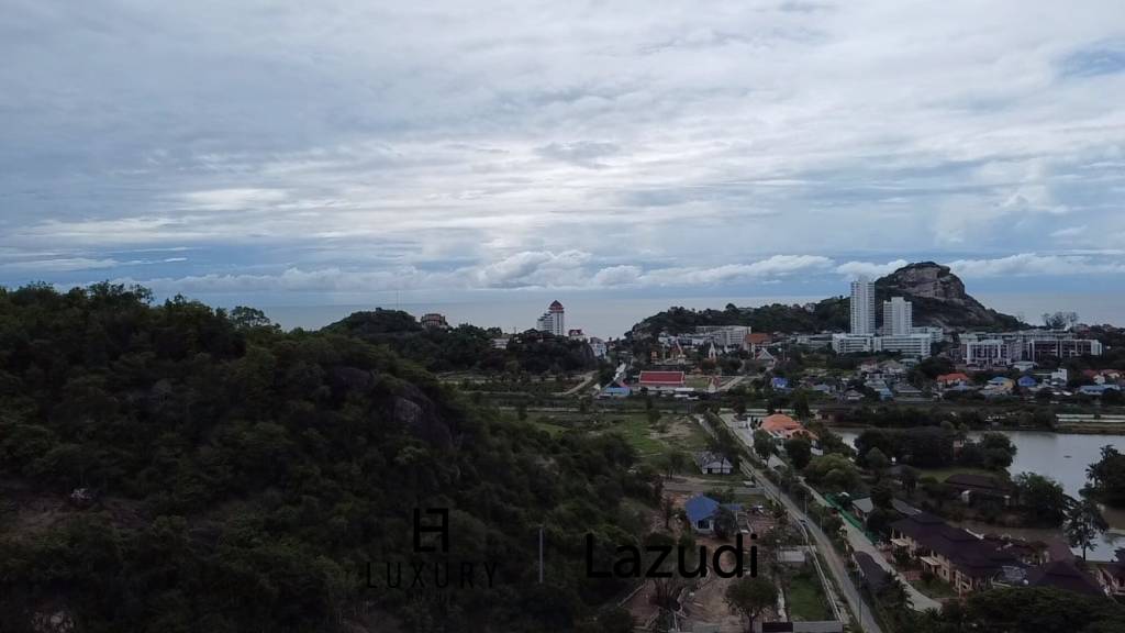 ที่ดินแปลงสวย 7-0-87 ไร่ติดเขา ใกล้หาดเขาตะเกียบ หัวหิน