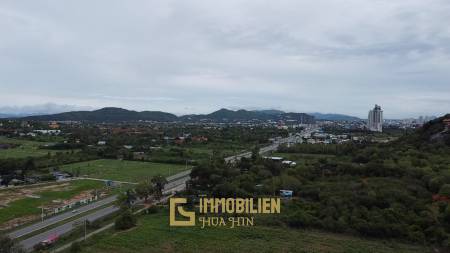 ที่ดินแปลงสวย 7-0-87 ไร่ติดเขา ใกล้หาดเขาตะเกียบ หัวหิน
