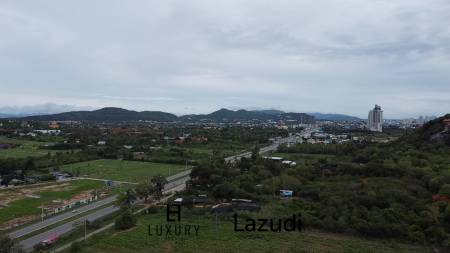 ที่ดินแปลงสวย 7-0-87 ไร่ติดเขา ใกล้หาดเขาตะเกียบ หัวหิน
