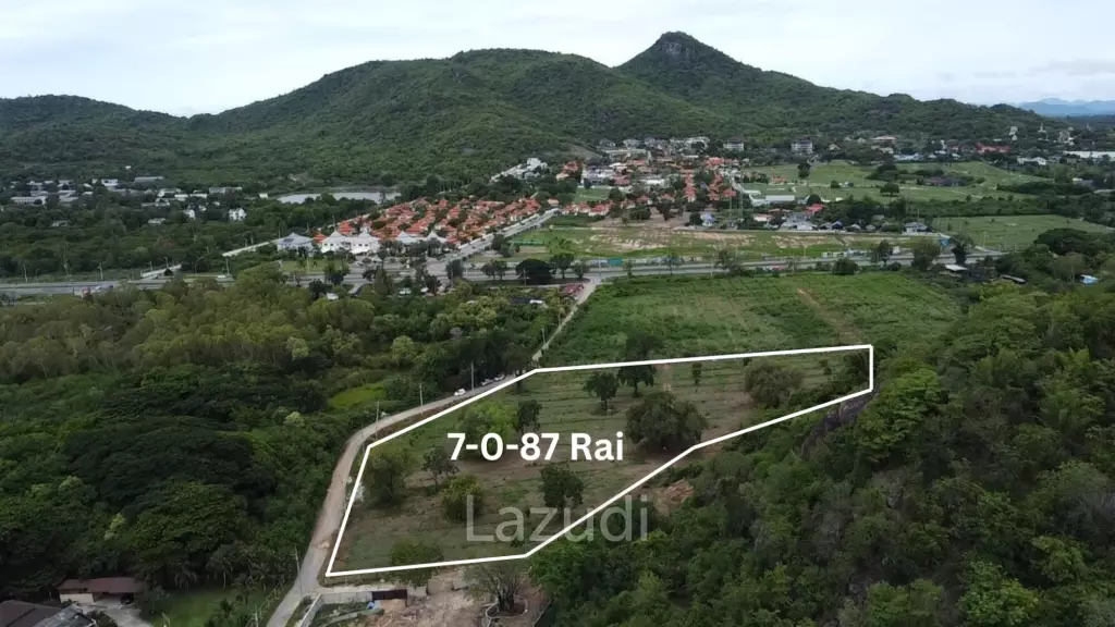 Prime 7-0-87 Rai Land for Development in Hua Hin, Opposite BelVida Estates Hua Hin