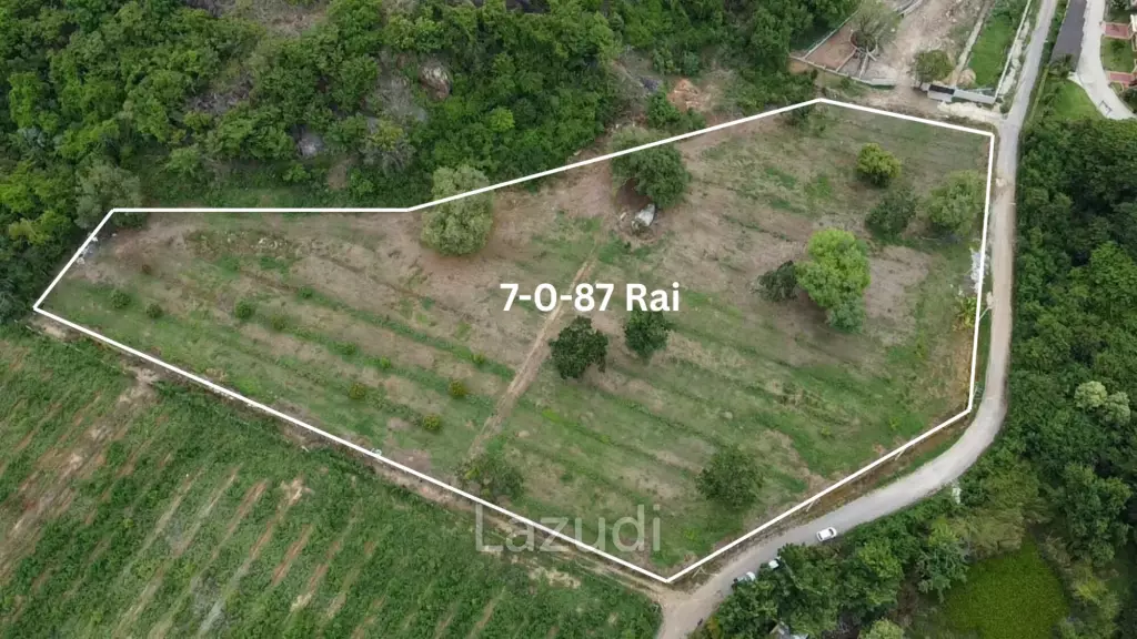 Prime 7-0-87 Rai Land for Development in Hua Hin, Opposite BelVida Estates Hua Hin