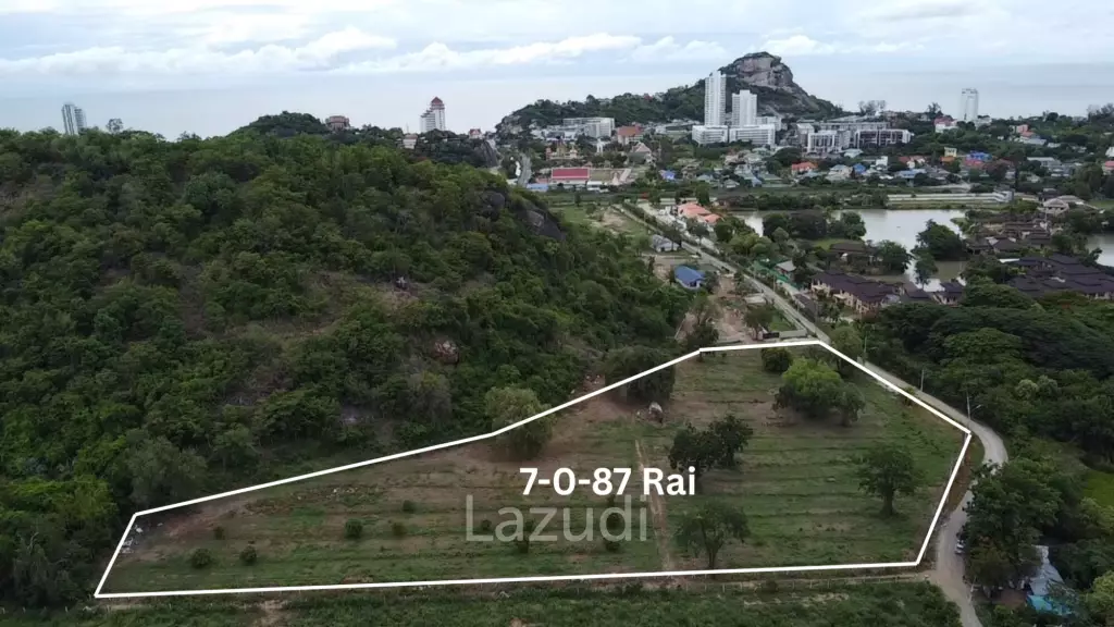 Prime 7-0-87 Rai Land for Development in Hua Hin, Opposite BelVida Estates Hua Hin