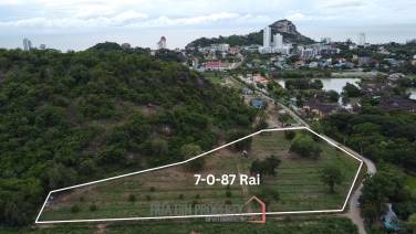 Prime 7-0-87 Rai Land for Development in Hua Hin, Opposite BelVida Estates Hua Hin