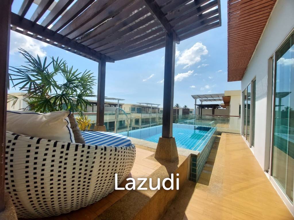 Luxury Beachfront Apartment with Rooftop Pool