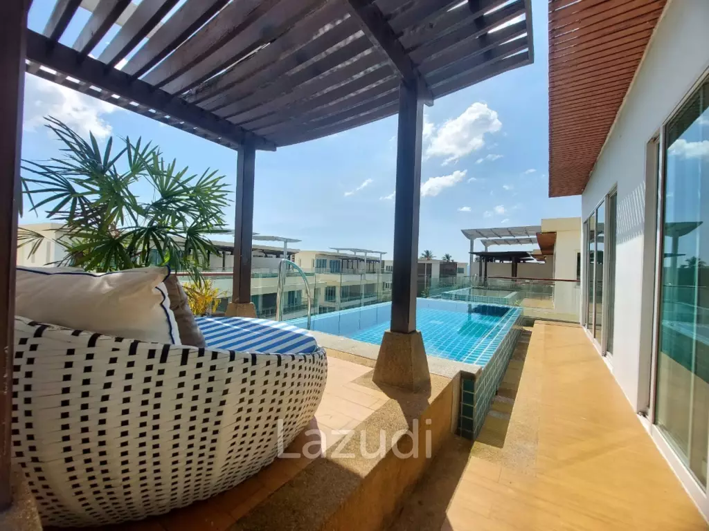 Luxury Beachfront Apartment with Rooftop Pool