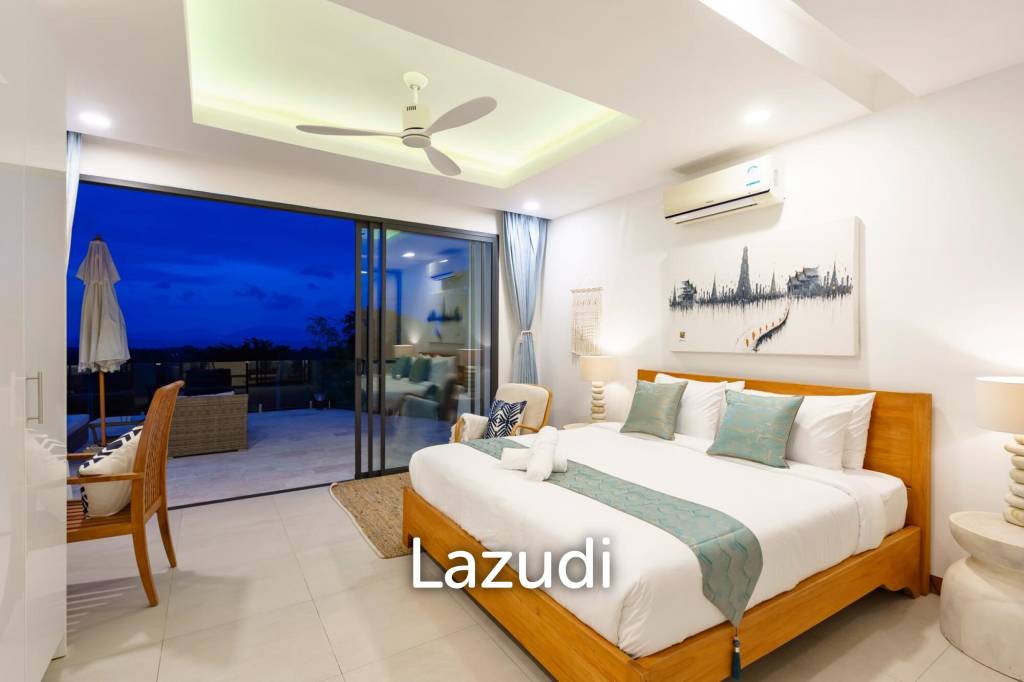 4-Bedroom Sea View Villa on Bo Phut Hills
