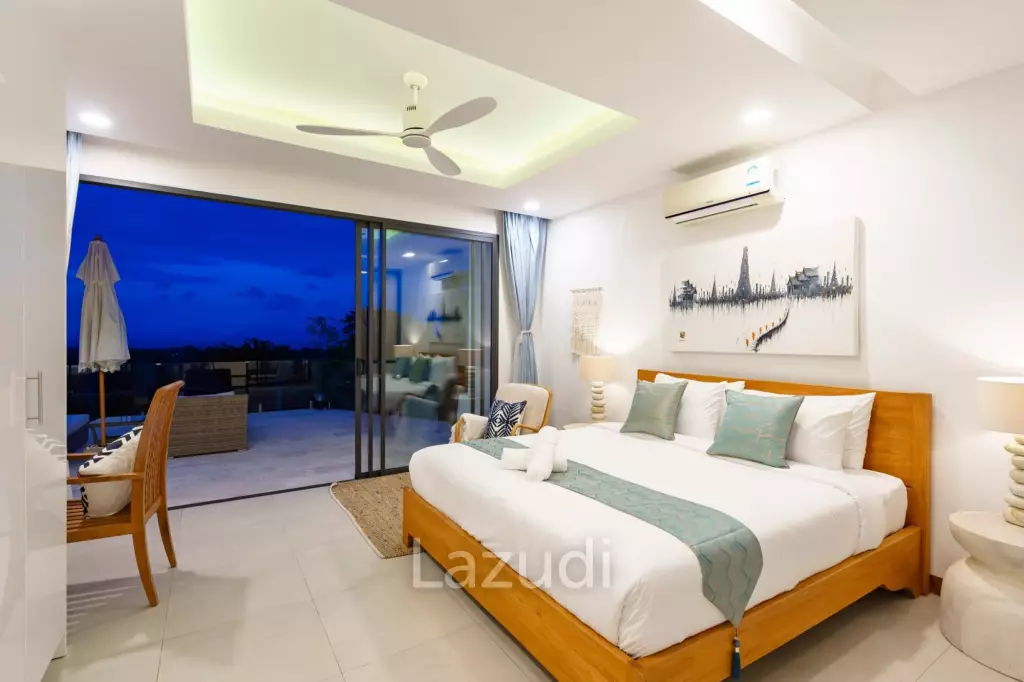 4-Bedroom Sea View Villa on Bo Phut Hills