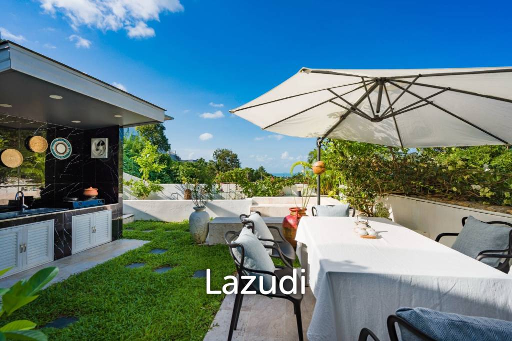 4-Bedroom Sea View Villa on Bo Phut Hills