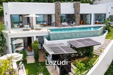4-Bedroom Sea View Villa on Bo Phut Hills