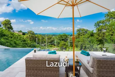 4-Bedroom Sea View Villa on Bo Phut Hills