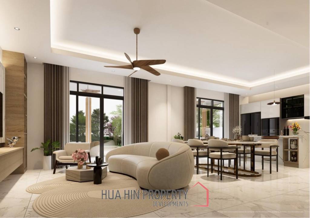 3 Bed 4 Bath 215 SQ,M KlRl Valley Hua Hin