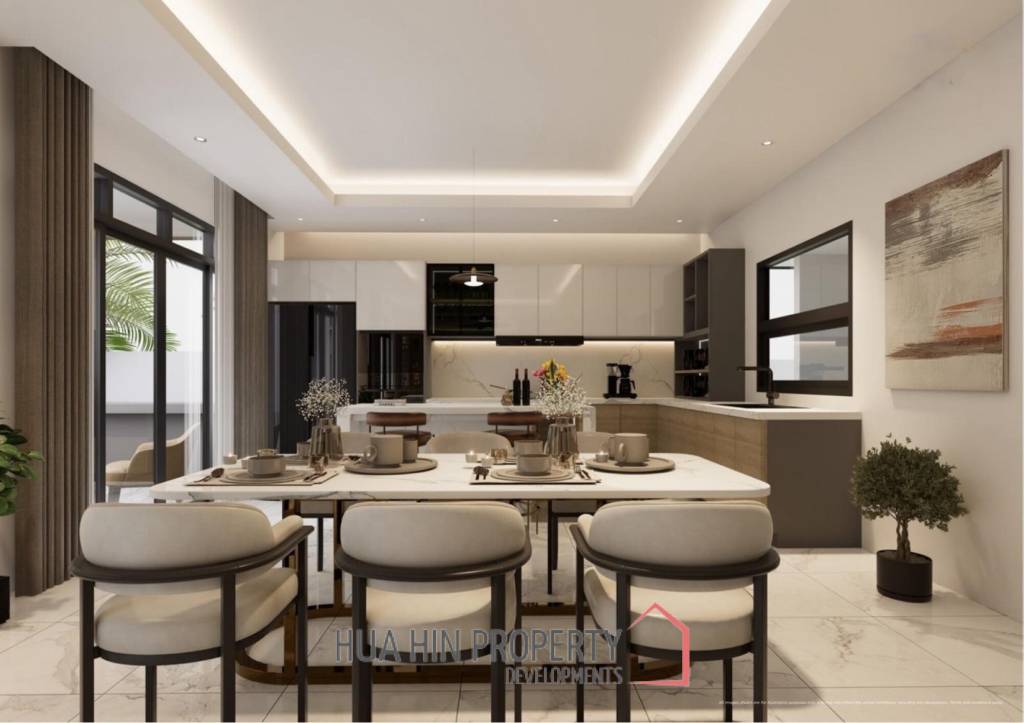 3 Bed 4 Bath 215 SQ,M KlRl Valley Hua Hin