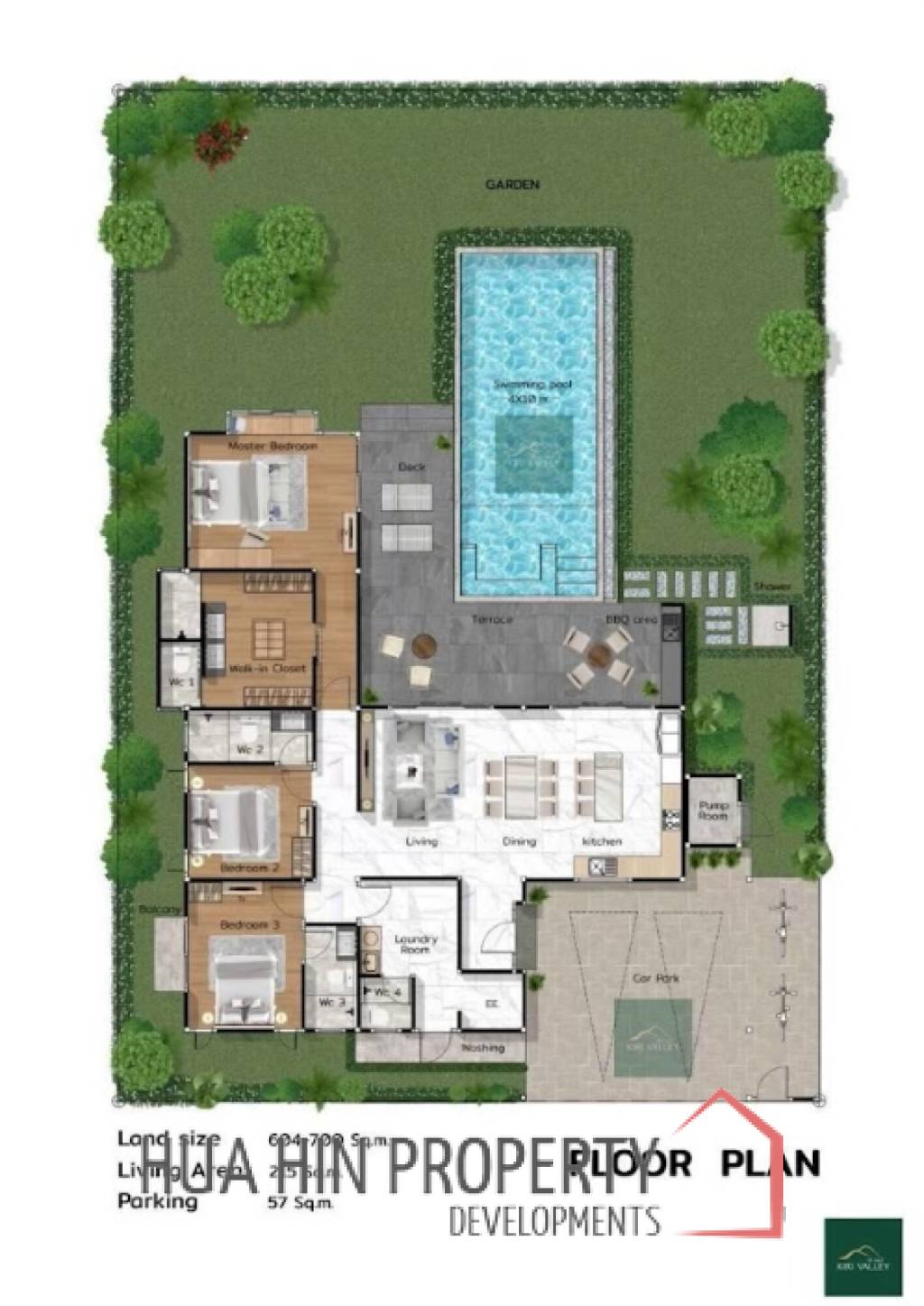 Luxury pool villa in Thap Tai Hua Hin