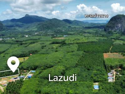 Secluded Freehold Land with Mountain Views in Krabi