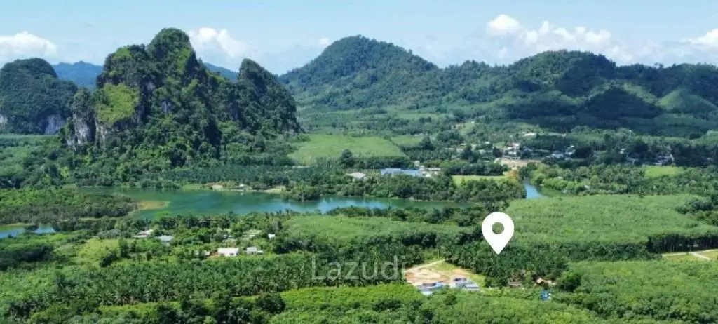 Secluded Freehold Land with Mountain Views in Krabi