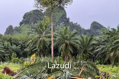 Secluded Freehold Land with Mountain Views in Krabi
