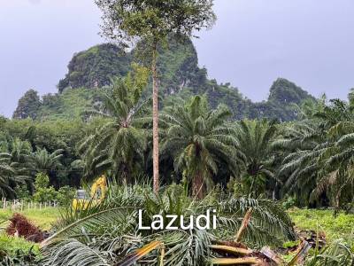 Secluded Freehold Land with Mountain Views in Krabi