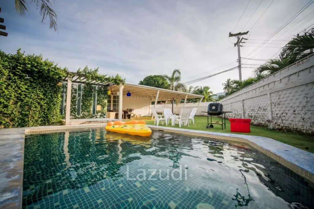 For Sale/Rent : Spacious Furnished 3 Bedroom Villa with Pool in Cha Am