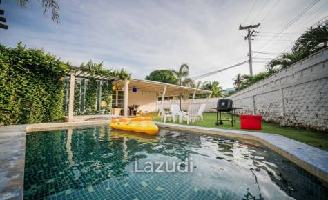 For Sale/Rent : Spacious Furnished 3 Bedroom Villa with Pool in Cha Am
